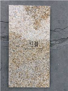 China Natural G682 Kerbstones, Sunset Gold Granite