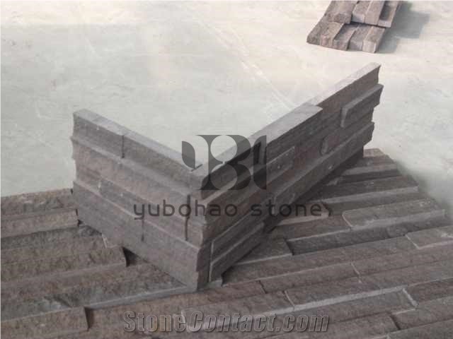 China Purple Sandstone Tile,Ledge Stone,Wall Decor