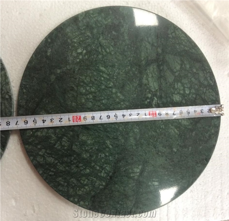 Dark Green Marble,Hexagonal Kitchen Trays, Plates