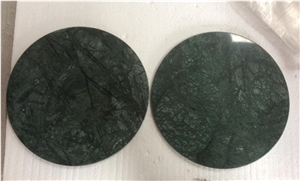 Dark Green Marble,Hexagonal Kitchen Trays, Plates