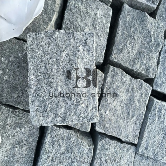 G654 Dark Grey Pavers, Cobble Stone for Outside