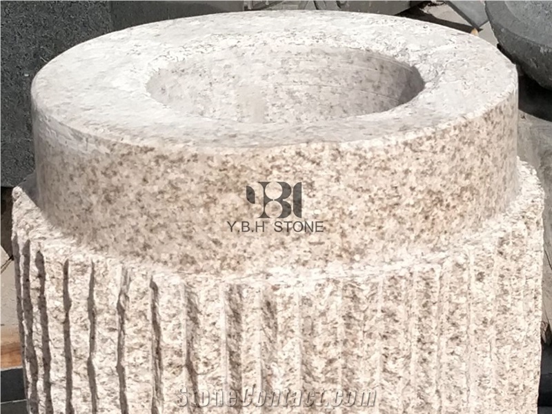 Golden Rusty Granite G682,Pedestal Basin/Farm Sink