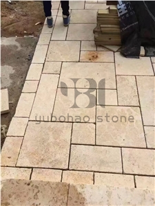 Light Beige Limestone/Paving Stone/Walling Tiles