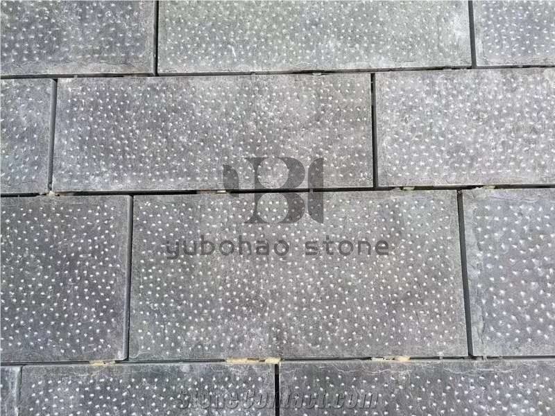 Natural Split Blue Limestone,Paving Set,Cube Stone