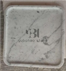 White Marble Bath Accessory, Bathroom/Kitchen Set
