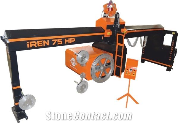 IREN 75 HP Marble Bridge Type Quarry Wire Saw Machine