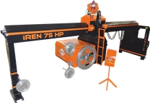 IREN 75 HP Marble Bridge Type Quarry Wire Saw Machine