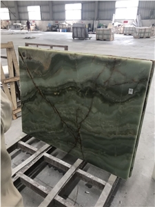 Green Onyx Slab