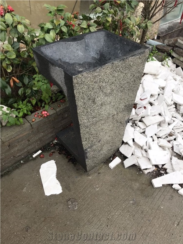Marble Basins with Natural Surface