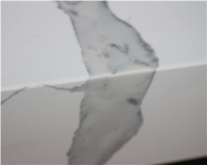 Artificial Carrara White Quartz Vanity Top