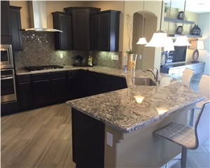 Bianco Antico Granite Kitchen Countertop