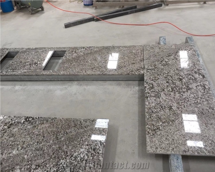 Bianco Antico Granite Kitchen Countertop