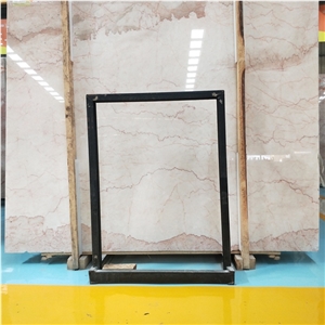 French White and Pink Jade Stone