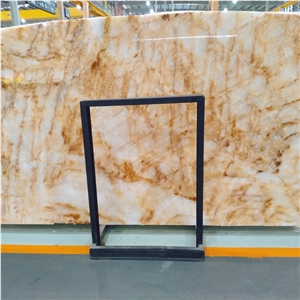Golden Silk Ice Jade Marble