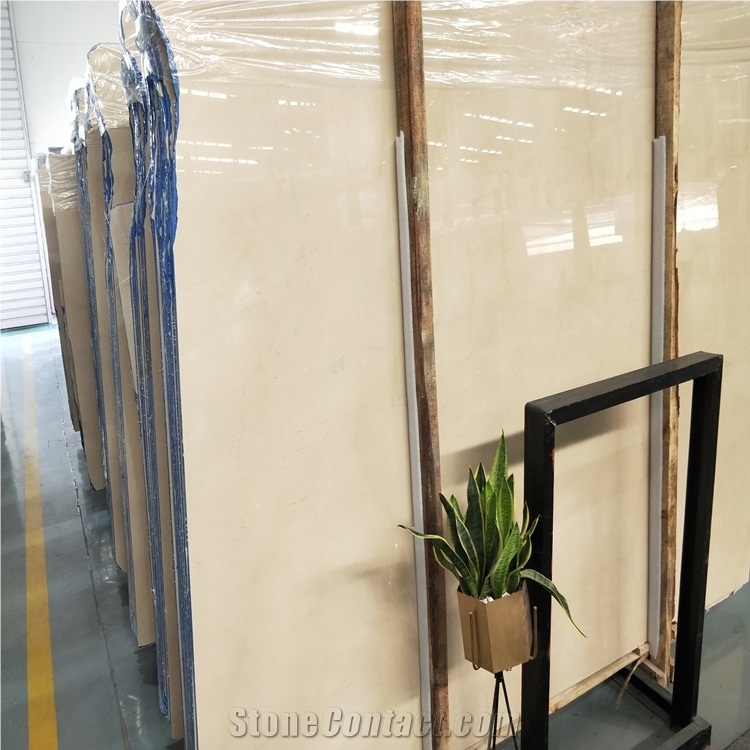 Iran Royal Botticino Beige Marble Stone Slabs