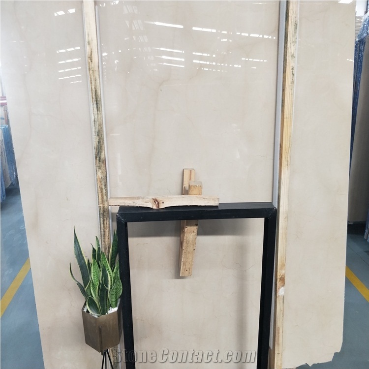 Iran Royal Botticino Beige Marble Stone Slabs