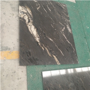 Nebula Black Granite Slab