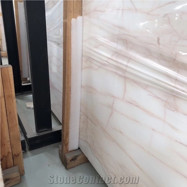 Spider White Onyx Slab
