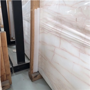 Spider White Onyx Slab
