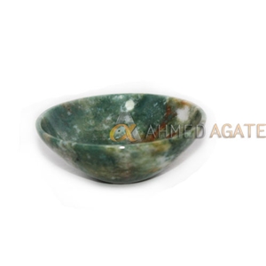 Crystal Bowl Moss Agate Bowl in Wholesale Crystal Bowl Moss Agate Bowl in Wholesale