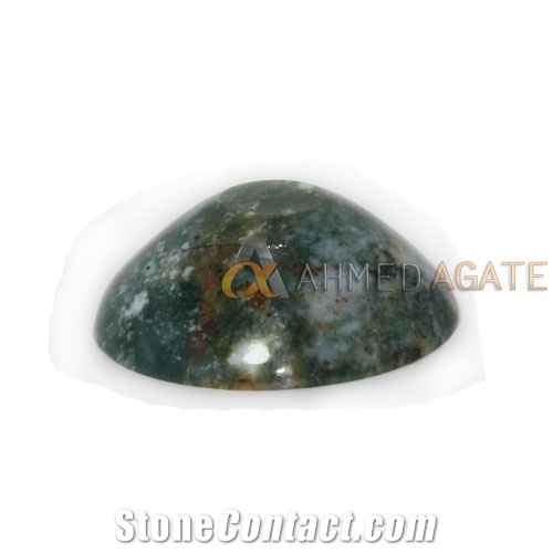 Crystal Bowl Moss Agate Bowl in Wholesale
