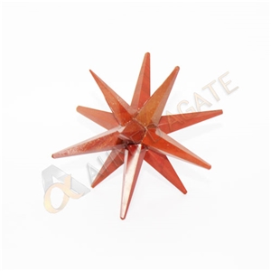 Crystal Merkaba Star Agate Gemstone