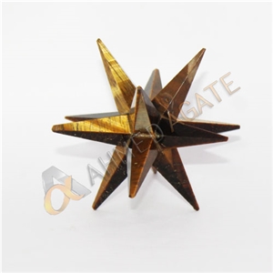 Crystal Merkaba Star Agate Gemstone