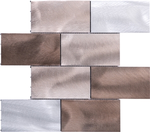 Colorful Square Shape Stainless Mosaic Colorful Square Shape Stainless Mosaic