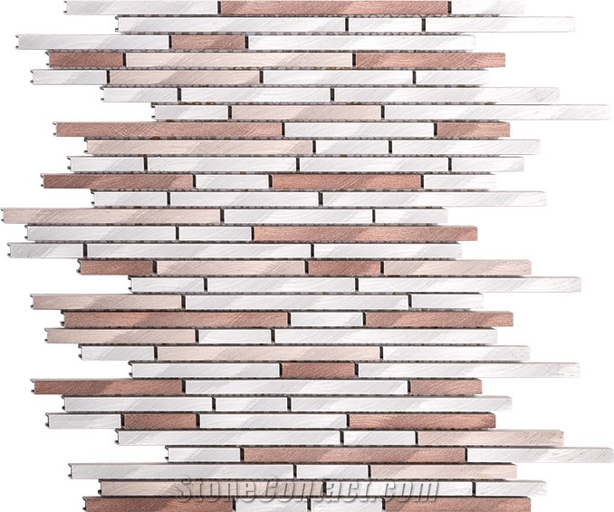 High Quality Linear Stainless Steel Mosaic