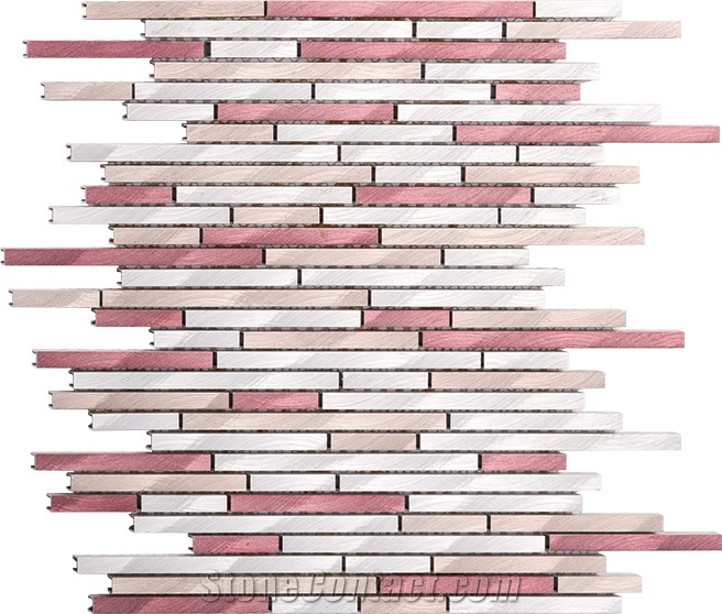 High Quality Linear Stainless Steel Mosaic