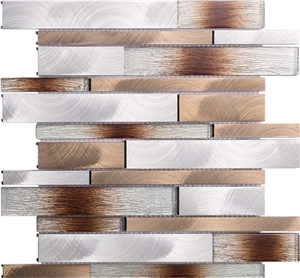 High Quality Linear Stainless Steel Mosaic