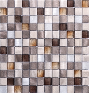 Metal Mosaic Straight Line Mosaic