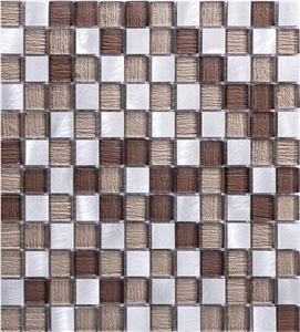 Metal Mosaic Straight Line Mosaic