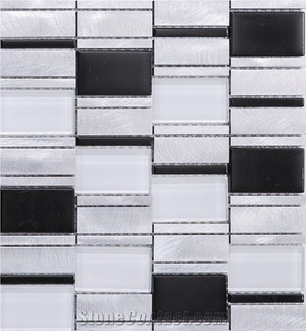 Metal Mosaic Straight Line Mosaic