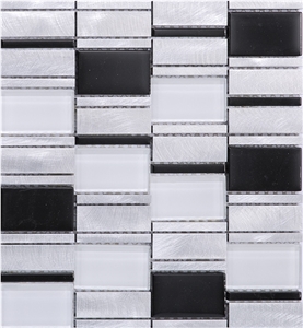 Metal Mosaic Straight Line Mosaic