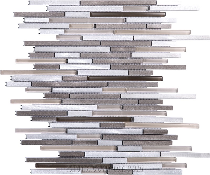 New Type Sell Well Aluminum Golden Silver Mosaic