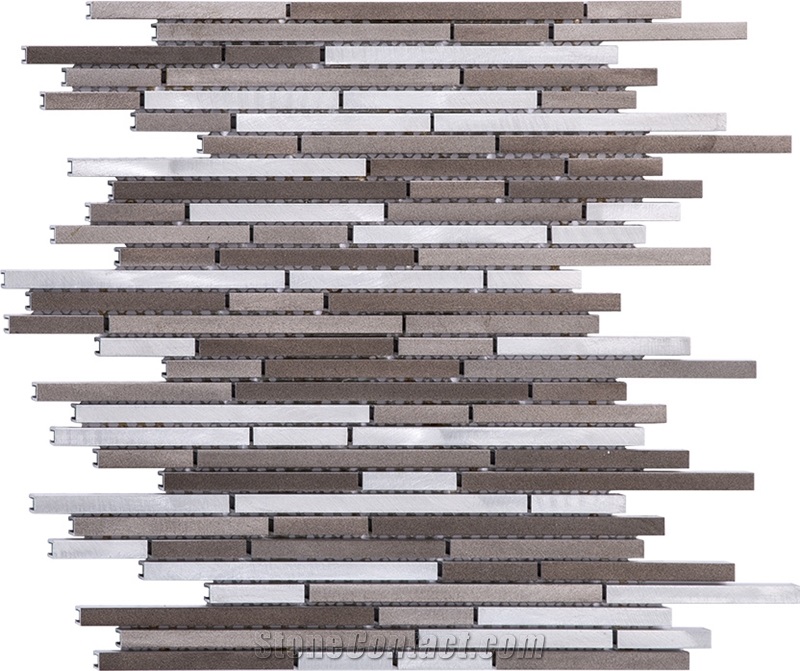 New Type Sell Well Aluminum Golden Silver Mosaic