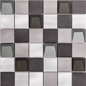 Random Strip Aluminum Shaped Wall Tile