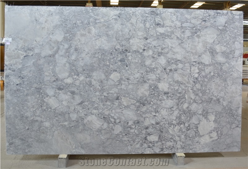 Super White Marble Slabs, Brazil White Marble