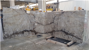 Arkadia Silver Grey Marble Slabs