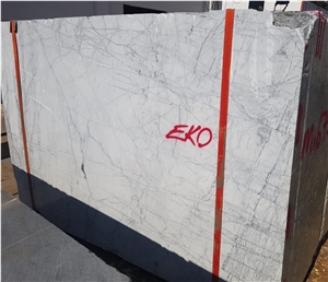 Turkish Carrara White Marble Slabs