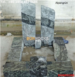 Design Black Landscape Tombstone and Monument