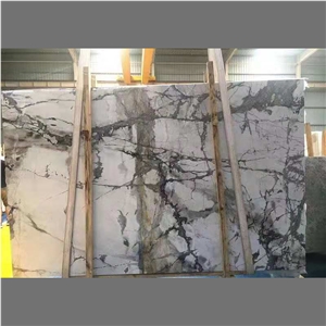 Invisible Grey Marble Slabs for Wall Cladding