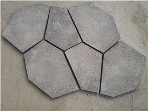 Multicolor Slate Flagstone on Mesh