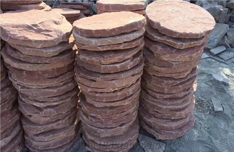 Round Granite Flag Stones for Flooring
