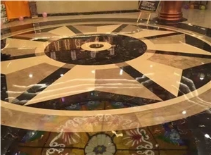 Waterjet Marble Stone Floor Medallion