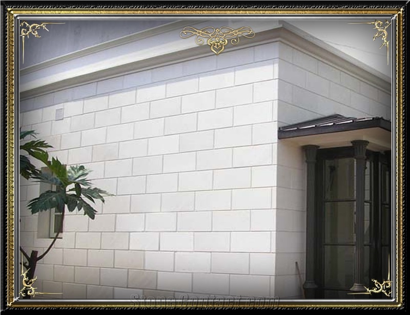 Paras Jogja Sandstone Tiles, White Paras Yogya