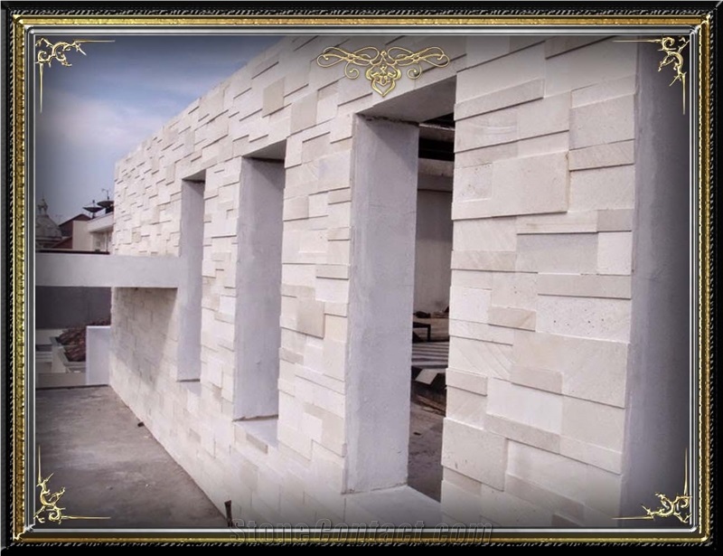 Paras Jogja Sandstone Tiles, White Paras Yogya