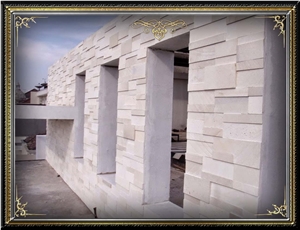 Paras Jogja Sandstone Tiles, White Paras Yogya