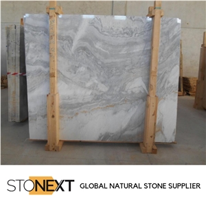 Nebula Grey Marble Slabs